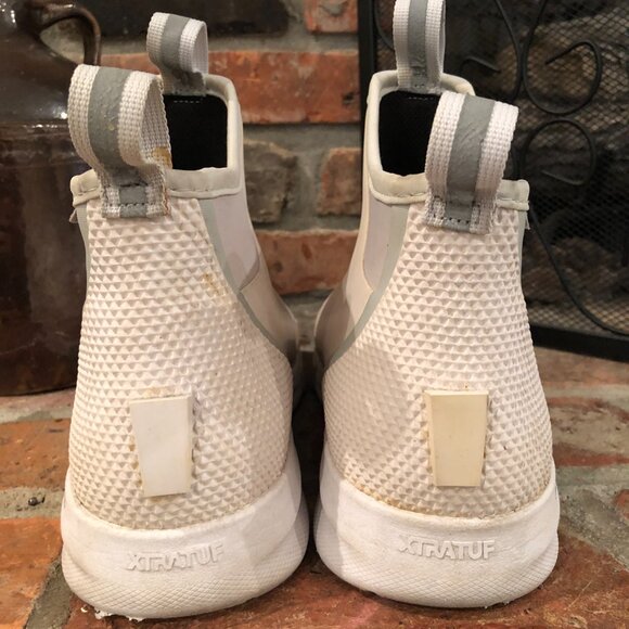 Xtratuf Men's 6 Inch Ankle Deck Boot Sport Off White Size 11 - Picture 8 of 8